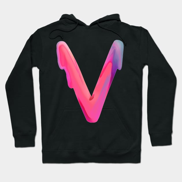 V Hoodie by TeeTrendz